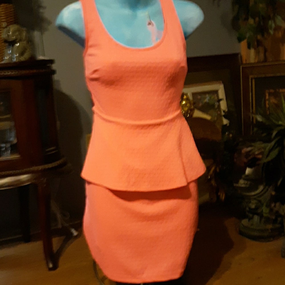 A pink dress